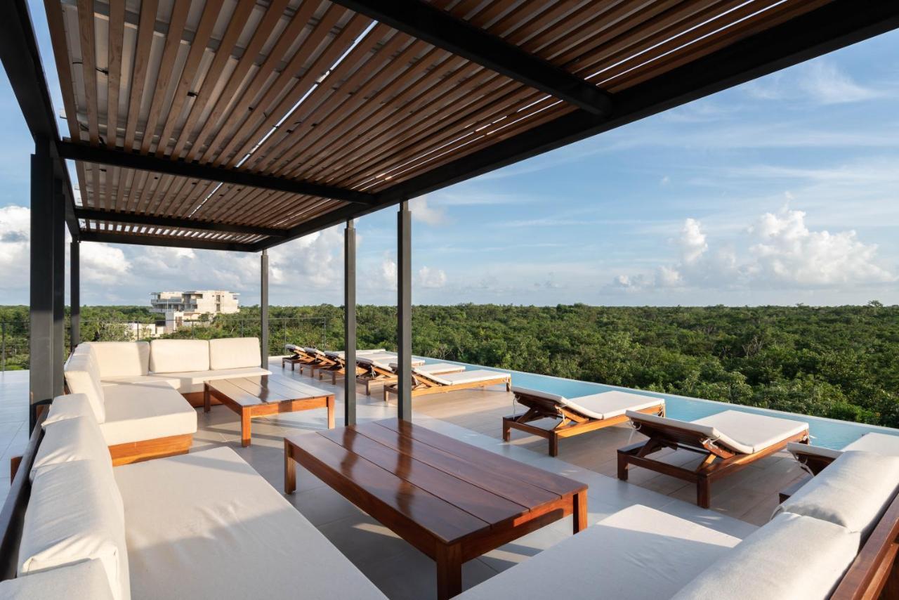 Stylish And Peaceful Jungle Studio At 525 Tulum Pueblo Buitenkant foto