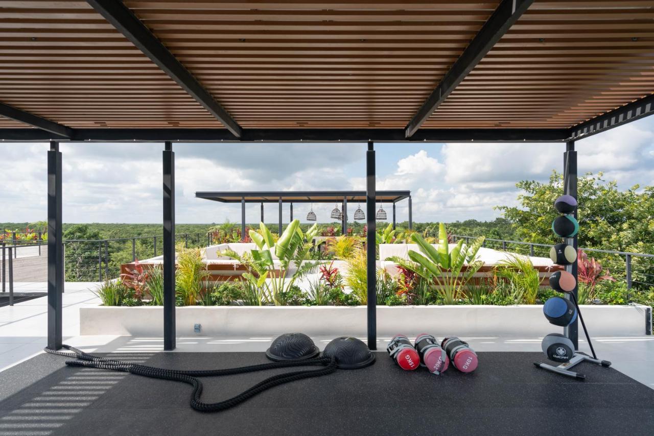 Stylish And Peaceful Jungle Studio At 525 Tulum Pueblo Buitenkant foto