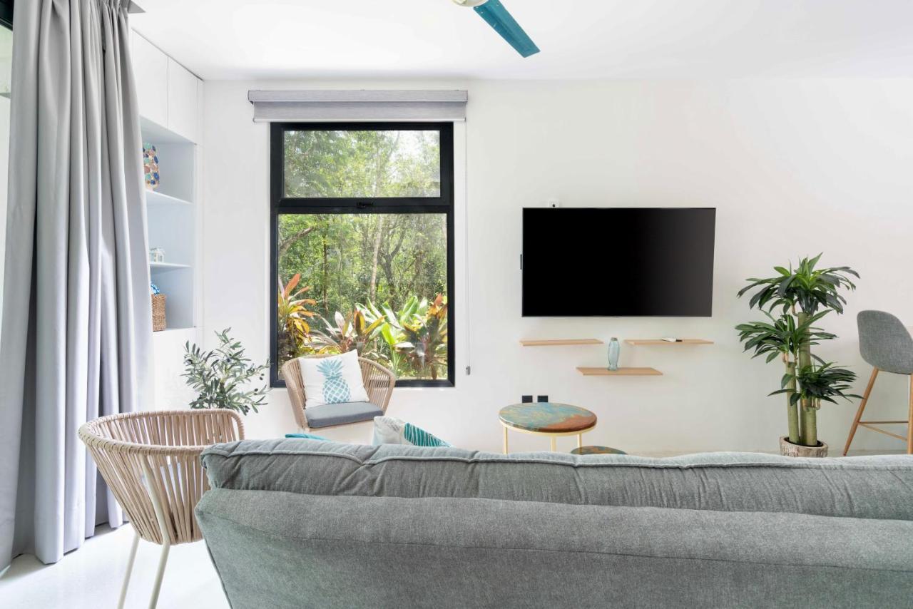 Stylish And Peaceful Jungle Studio At 525 Tulum Pueblo Buitenkant foto