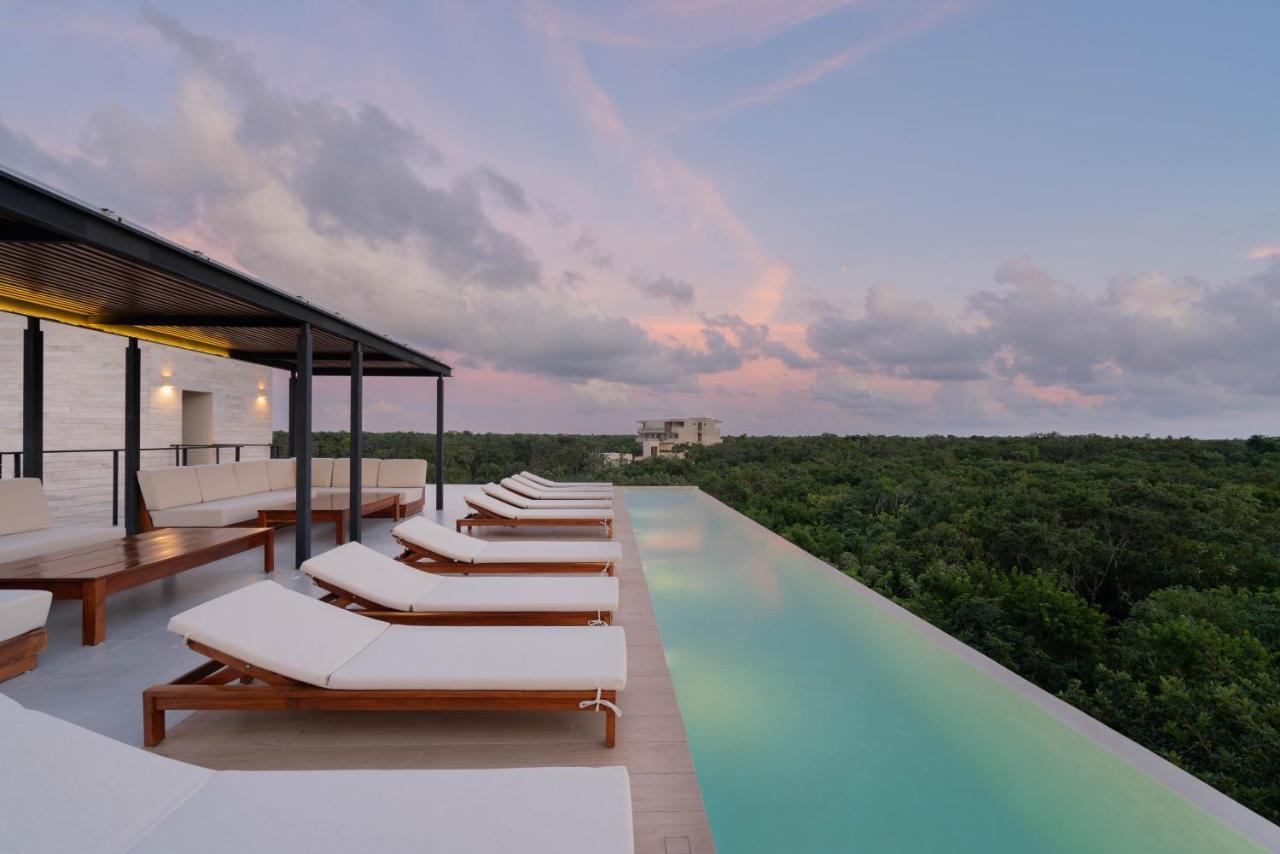 Stylish And Peaceful Jungle Studio At 525 Tulum Pueblo Buitenkant foto